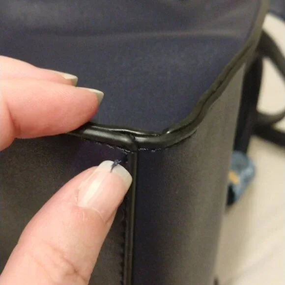 London Fog handbag in Navy Blue - Picture 15 of 16